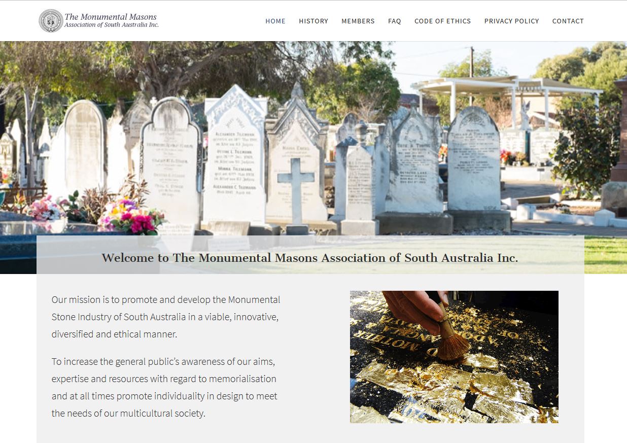 The Monumental Masons Association of South Australia