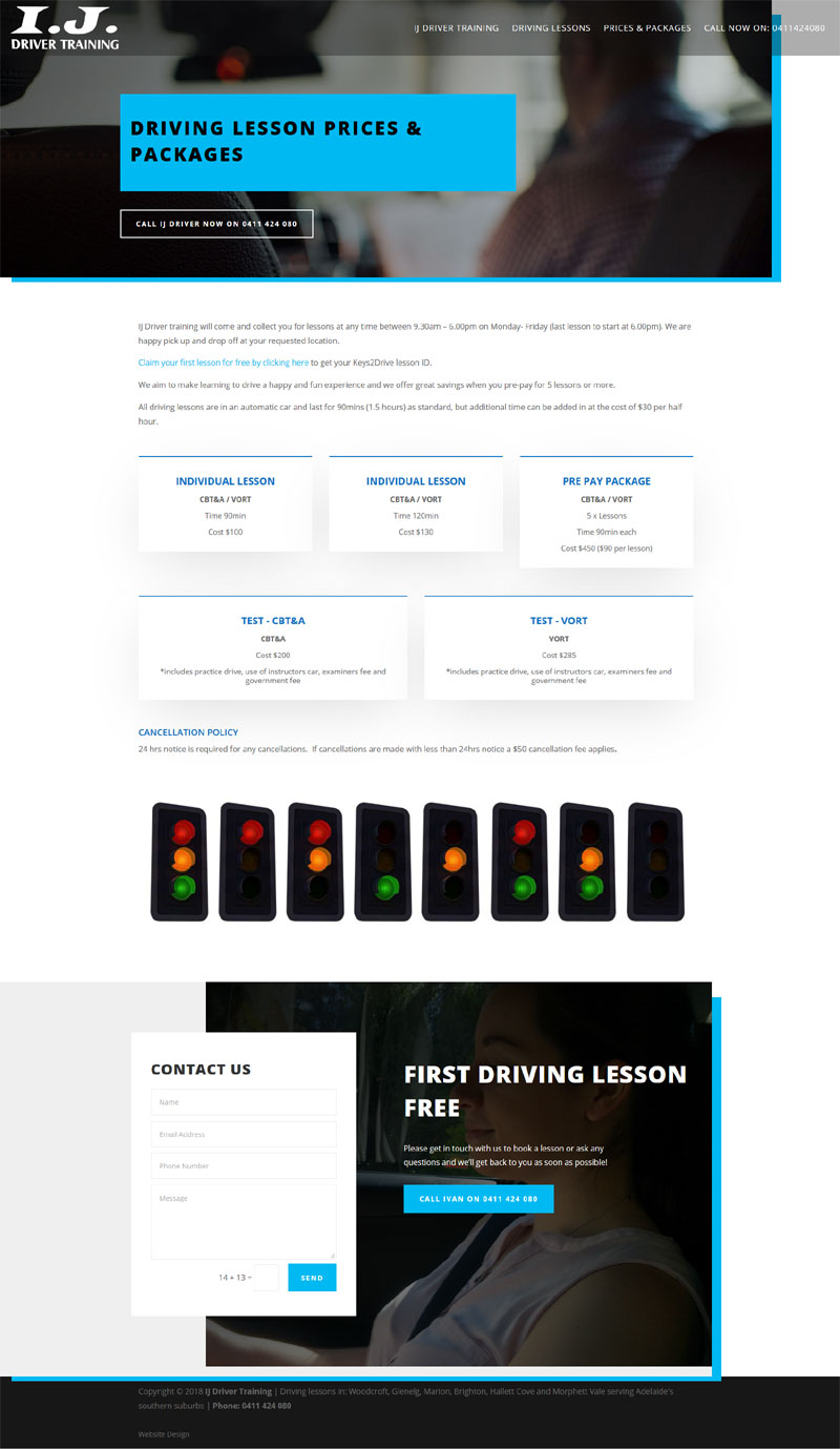 small website business adelaide driving lessons small website business adelaide driving lessons