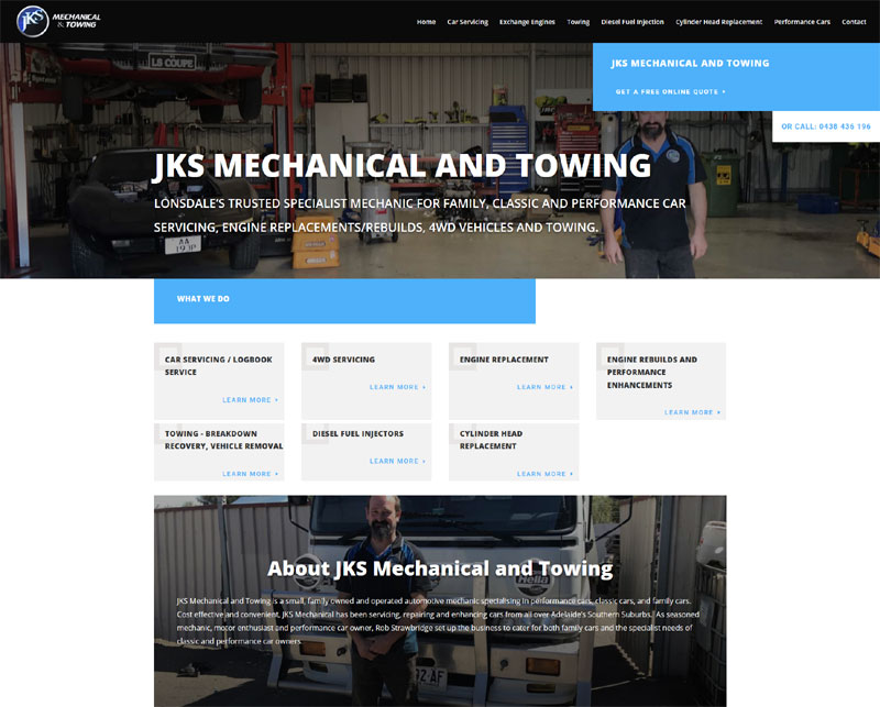 website design for businesses in Lonsdale Adelaide