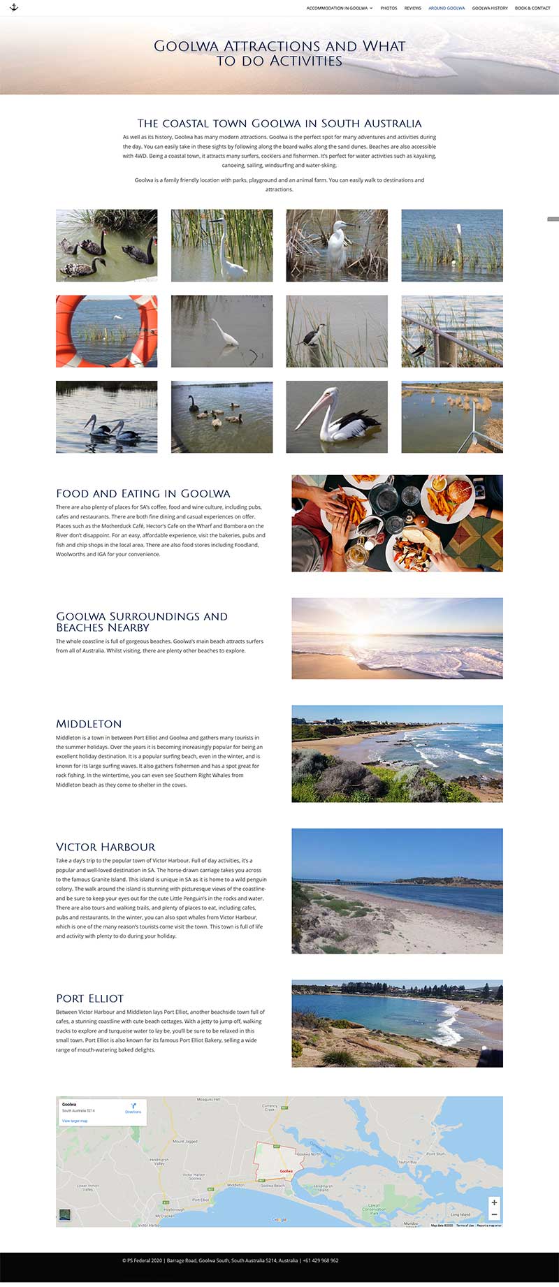 website design website for holiday rental accommodation website design website for holiday rental accommodation