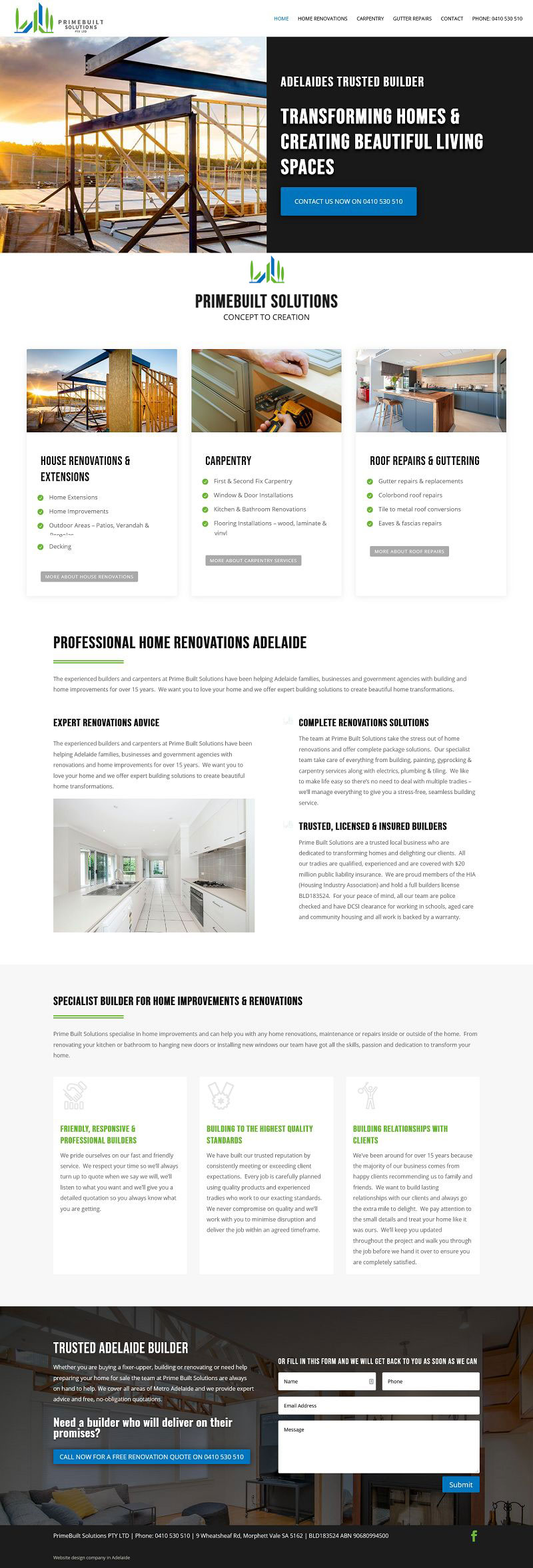 website designer adelaide home renovations website designer adelaide home renovations