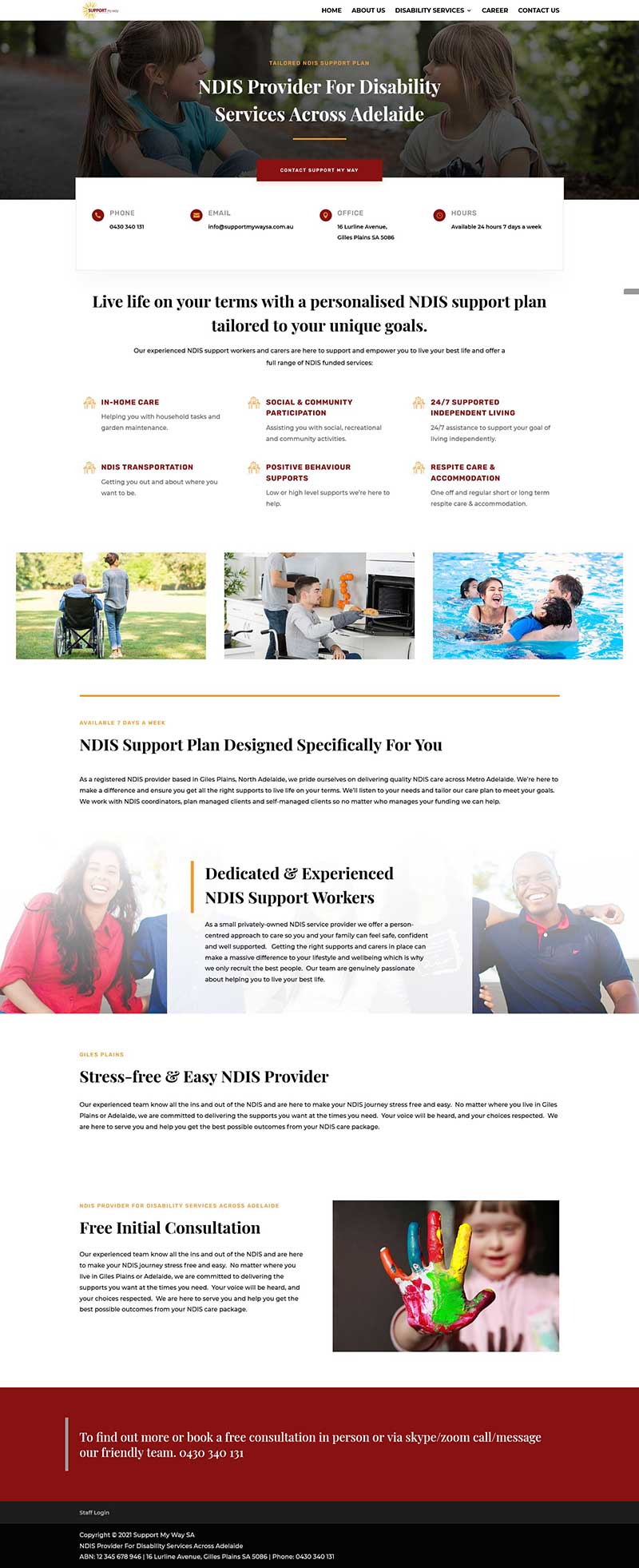 rebuild website in WordPress and Divi