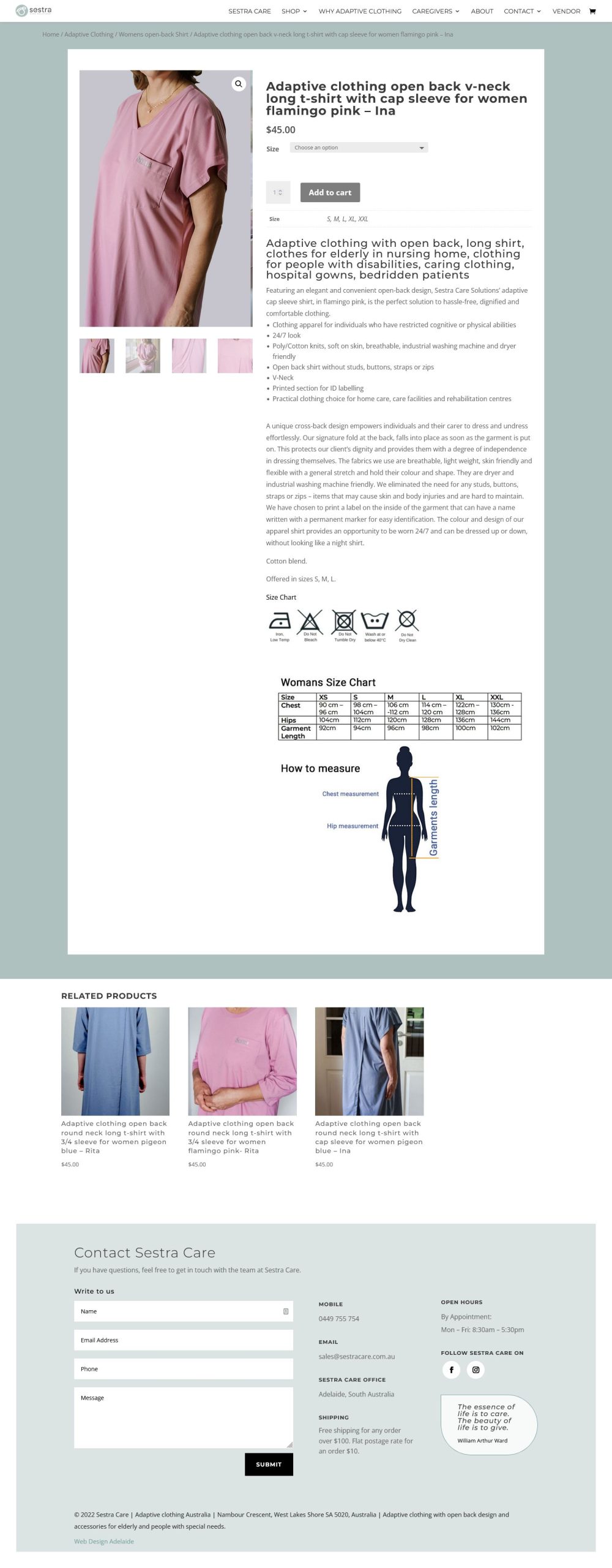 Adaptive clothing for elderly and people with special needs Adaptive clothing for elderly and people with special needs
