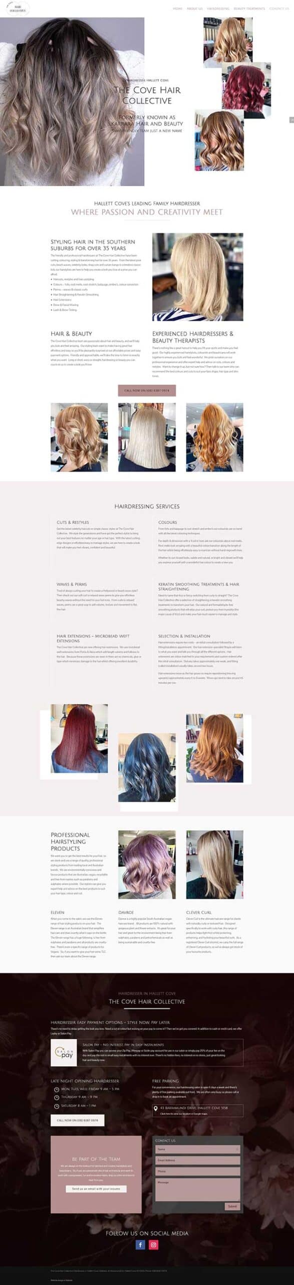 one page website example one page website example