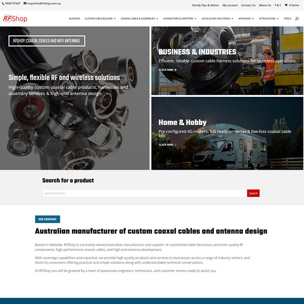 RFShop redesign ecommerce website RFShop redesign ecommerce website