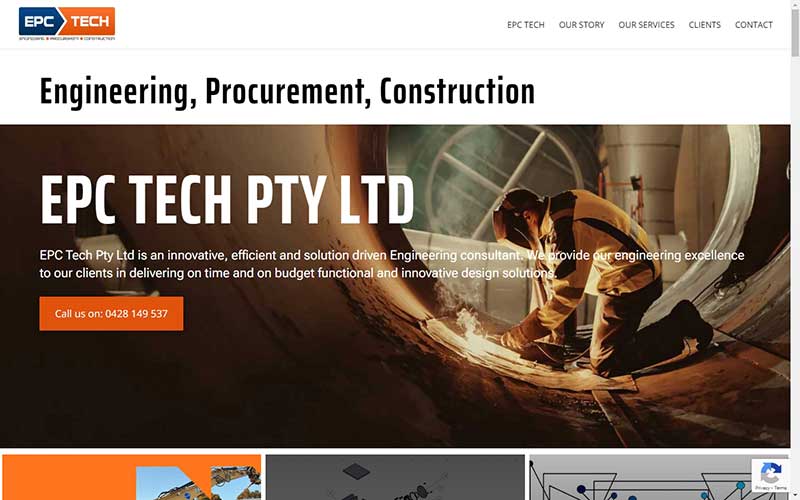 epc-tech-engineering-website-adelaide Factor UTB web designer Adelaide